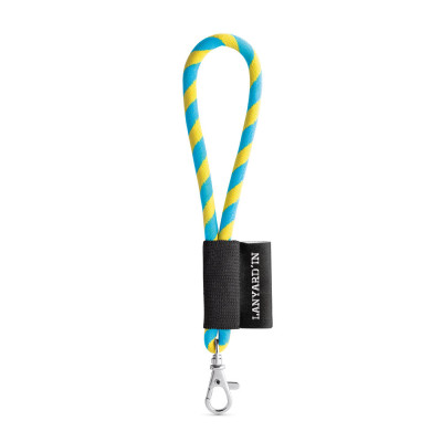 SET Lanyard TUBE Short (Ø 7 mm) com mosquetão de gatilho 9 mm